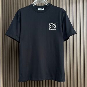 Loewe Black Anagram Logo Crewneck T-Shirt